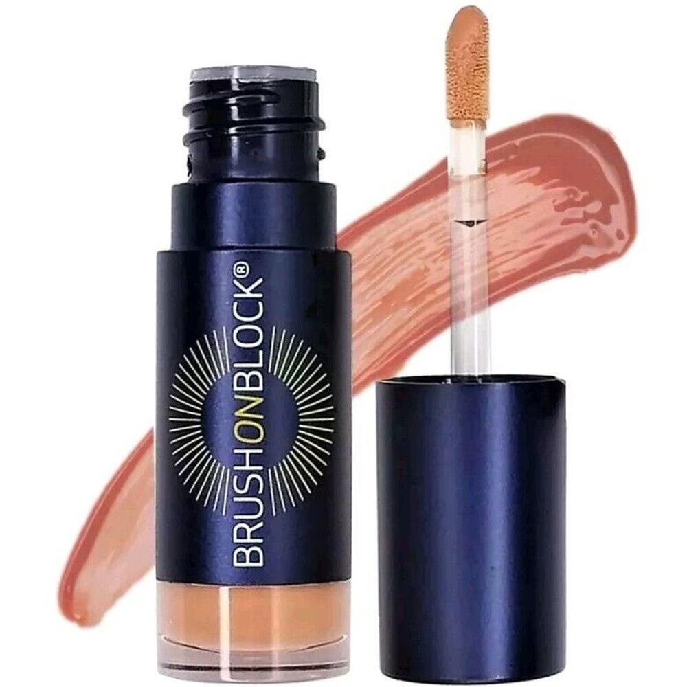 Brush On Block Sun Shine Protective Lip Oil SPF 30 Nude Tint 0.23 oz - DISPLAY